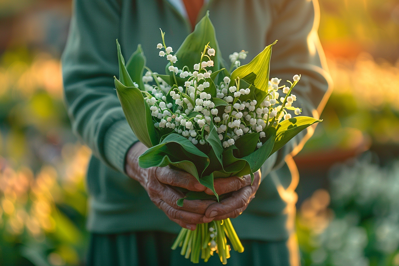The practice of gifting lily of the valley on may day